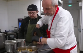 Ce sont les Chefs qui ont fait le dressage des plats