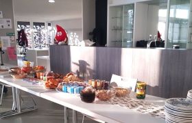 Notre buffet à la disposition des donneurs 1