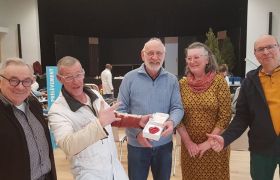 Cadeau de l'EFS remis pour un dernier don 1