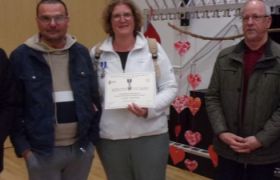 Audrey est nommée Chevalier du Mérite du Sang