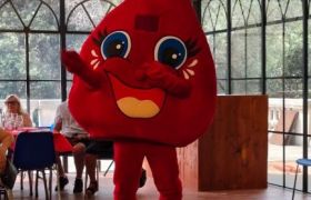 Le Globulon nous a accompagné tout au long de la journée