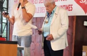 Intervention de M. Enzo Vezon responsable du Groupe Jeunes de la FFDSB
