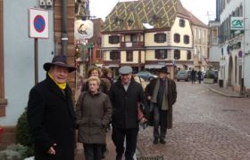 Réunion d’échange et déjeuner à Obernai suivie de la visite